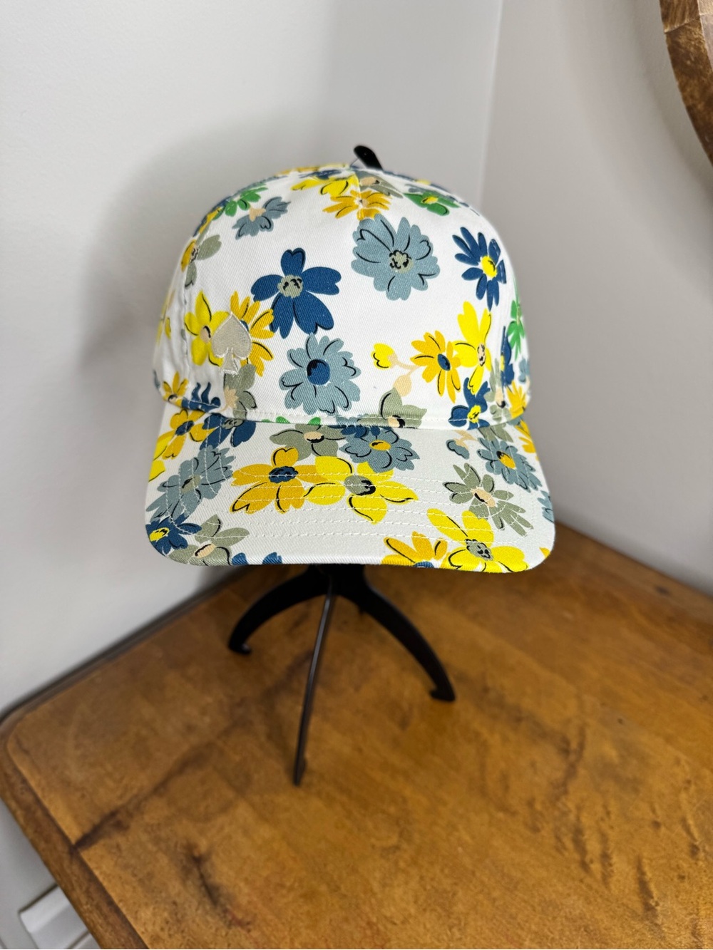 Kate Spade Floral Baseball Cap, NWT
